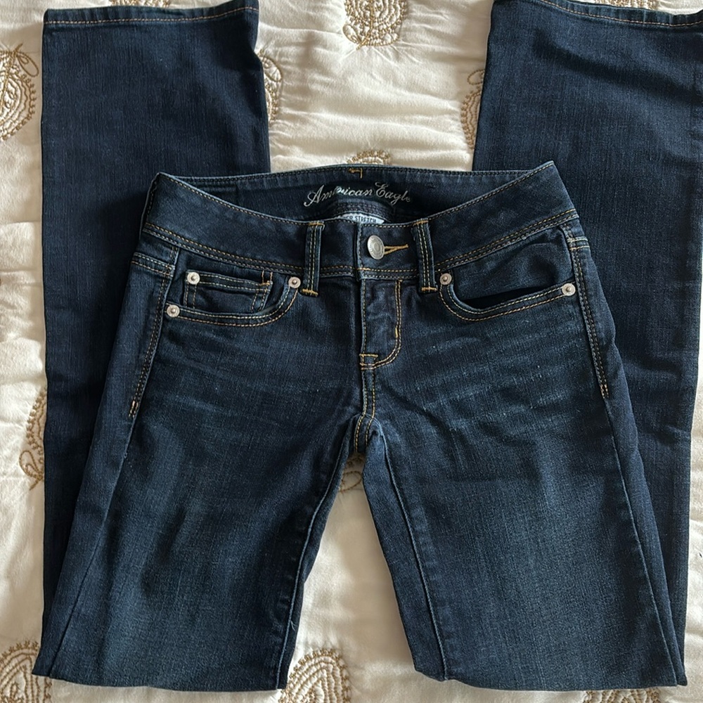American Eagle..Slim fit, boot cut American Eagle jeans
